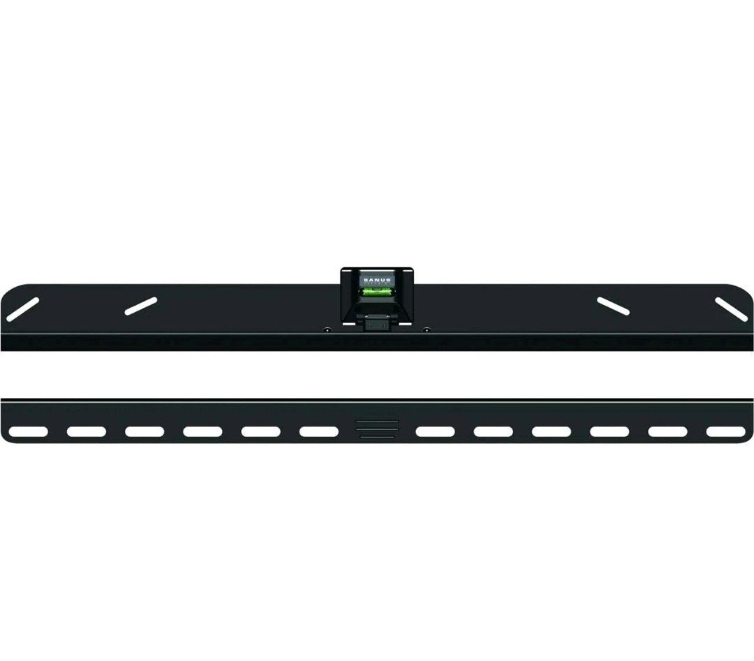 SANUS SimplySafe Fixed Slim TV Wall Mount for 47"-80" Sreens - Black Heavy Duty 