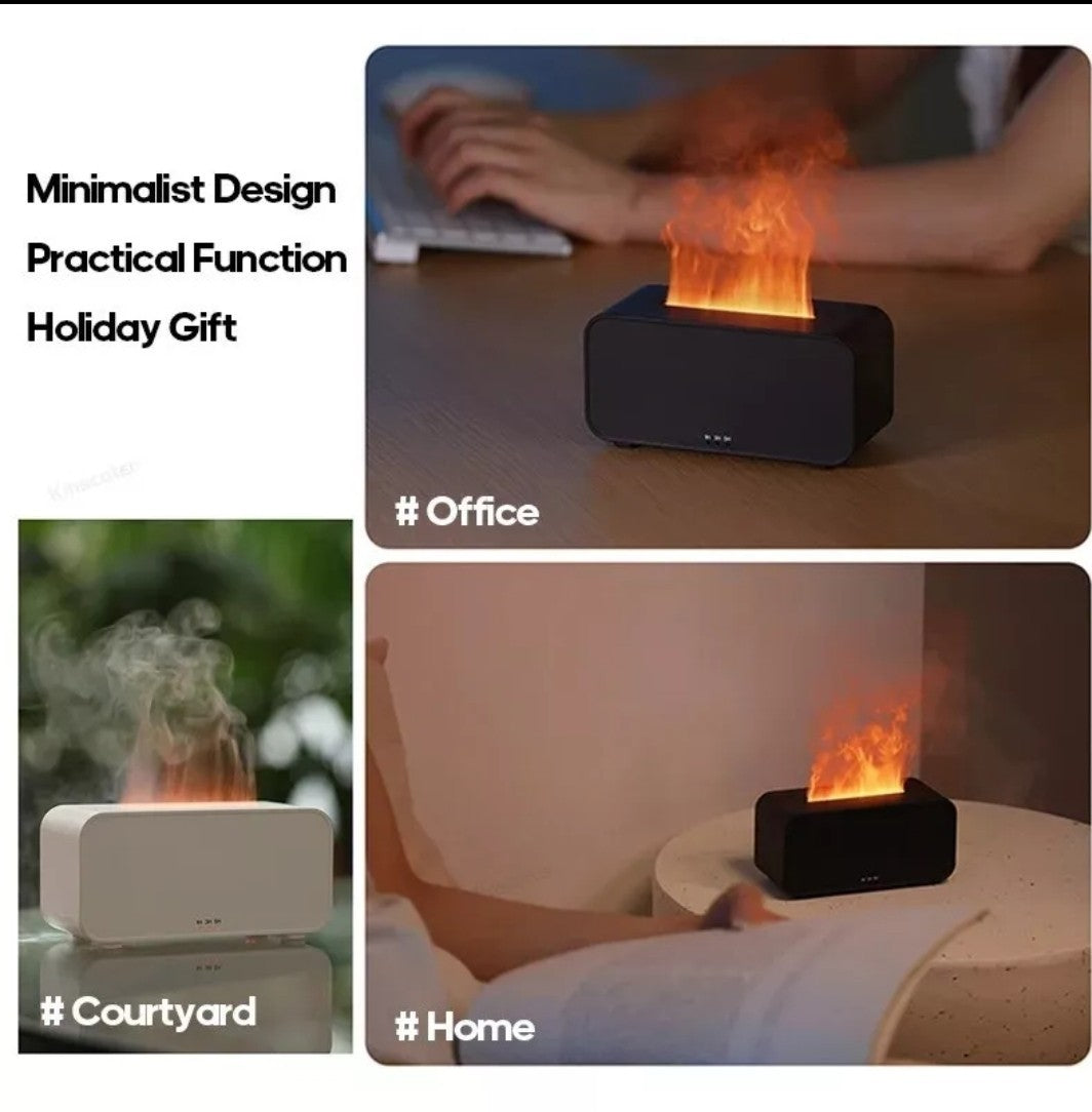 New Mini Air Humidifier With LED Colorful Light Rechargeable Lightweight