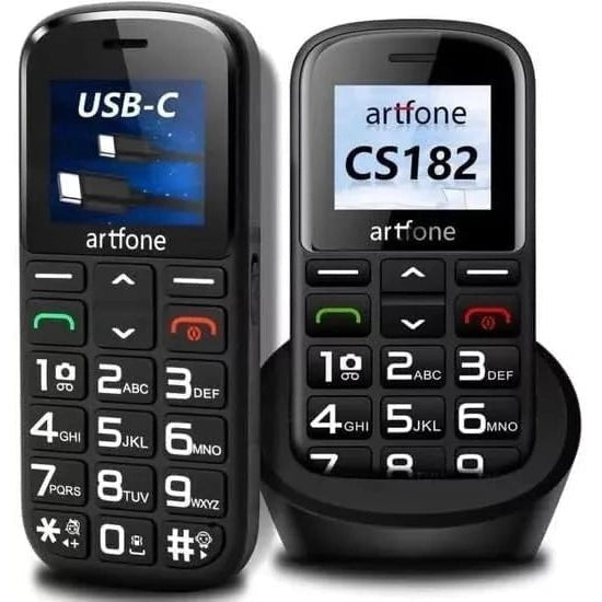 Artfone CS182 Big Button Mobile Phone for  Senior Citizens Unlocked