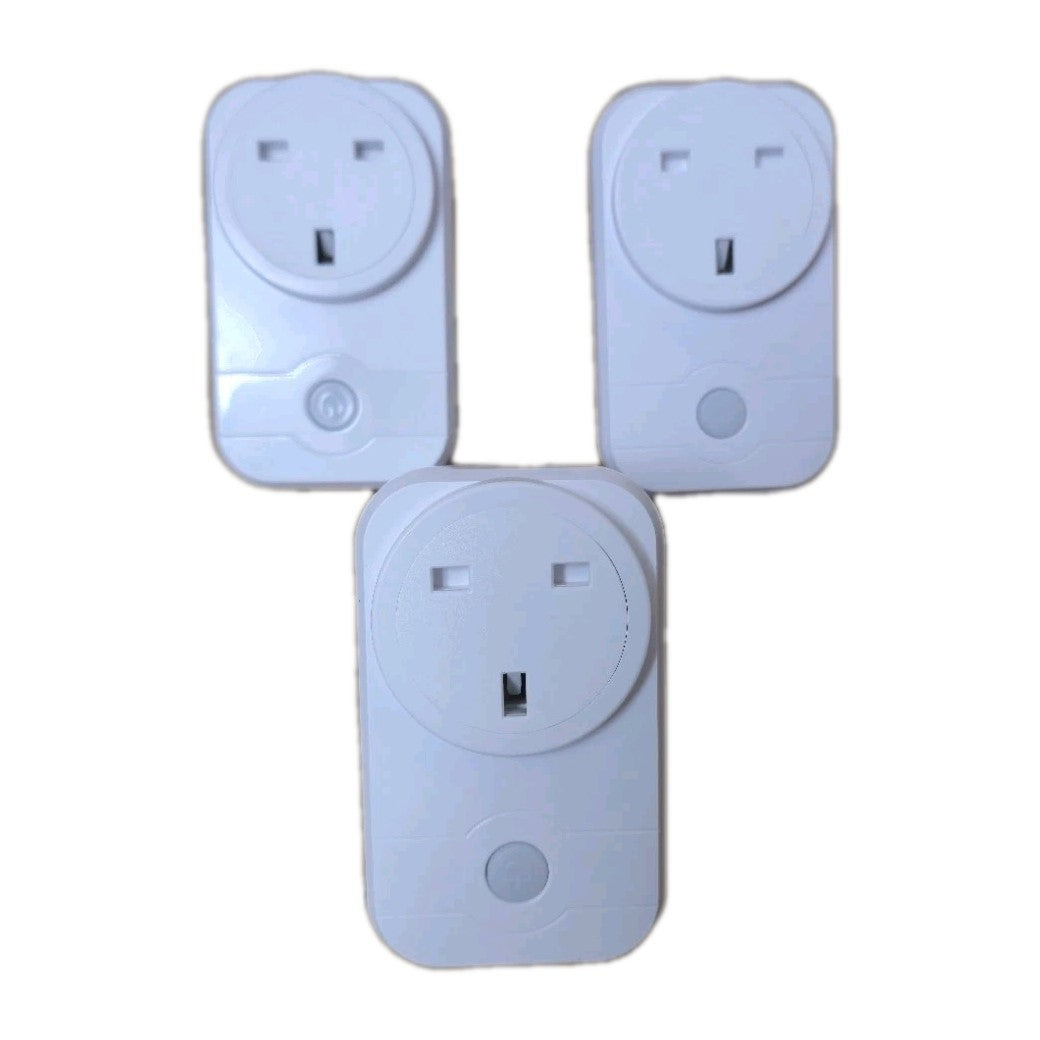 Brand New 3x Smart WiFi Plug Sockets Alexa Google App Voice Control Timer 10A UK