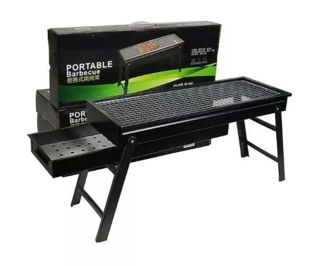 Portable Folding Charcoal BBQ Barbecue Camping Grill Travel Picnic Outdoor