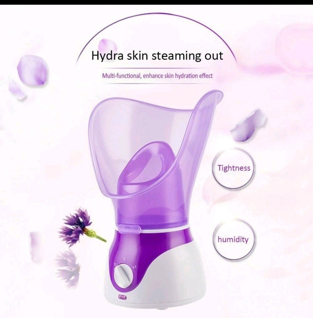 Facial Skin Care Steamer Pro Face Sprayer SPA Pores Steam Clean Sauna Mist UK