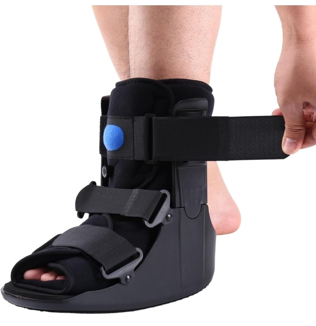 Mathgetin Air Walker Fracture Boot – Inflatable Orthopaedic Walking Boot Small