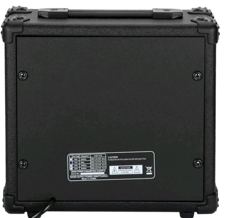 UK Portable Glarry 20W Electric Bass Guitar Amp Combo Amplifier Speaker Black