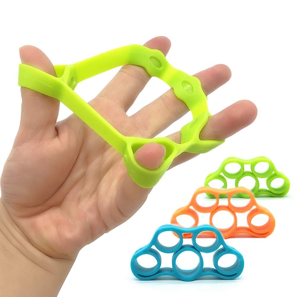3 Pack Hand Grip Strengthener, Finger Strengthener, Forearm Exerciser, 3 Resist