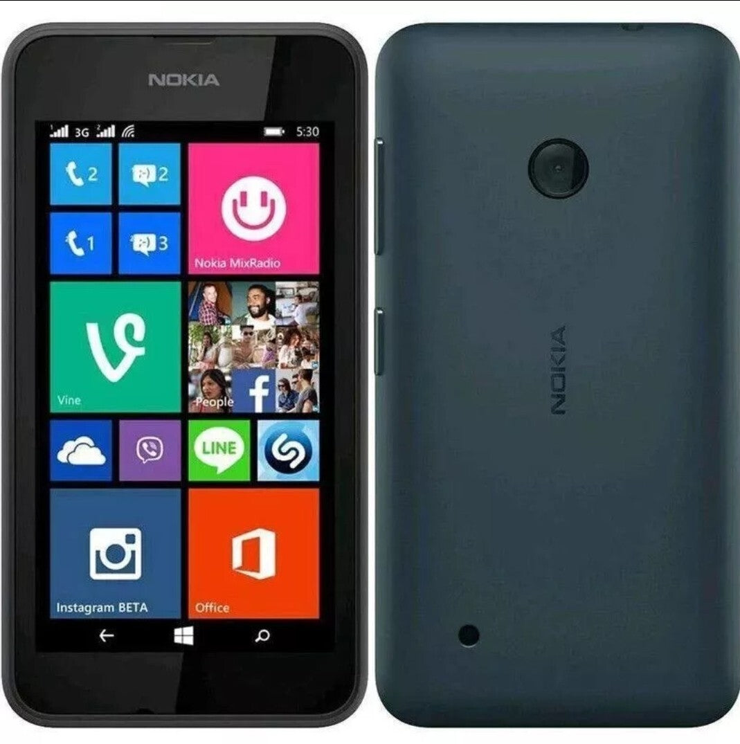 Nokia Lumia 530 Unlocked 3G Windows Smartphone Black, Brand New. No Box