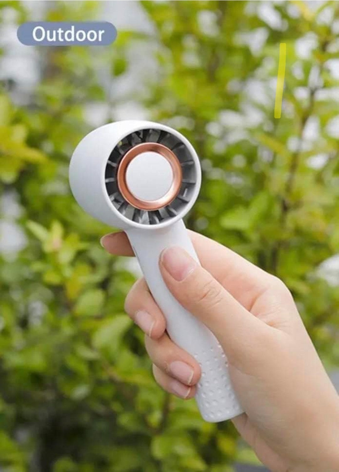 Mini Fan Portable Pocket Size Handheld Rechargeable Indoor-Outdoor-Home-Office