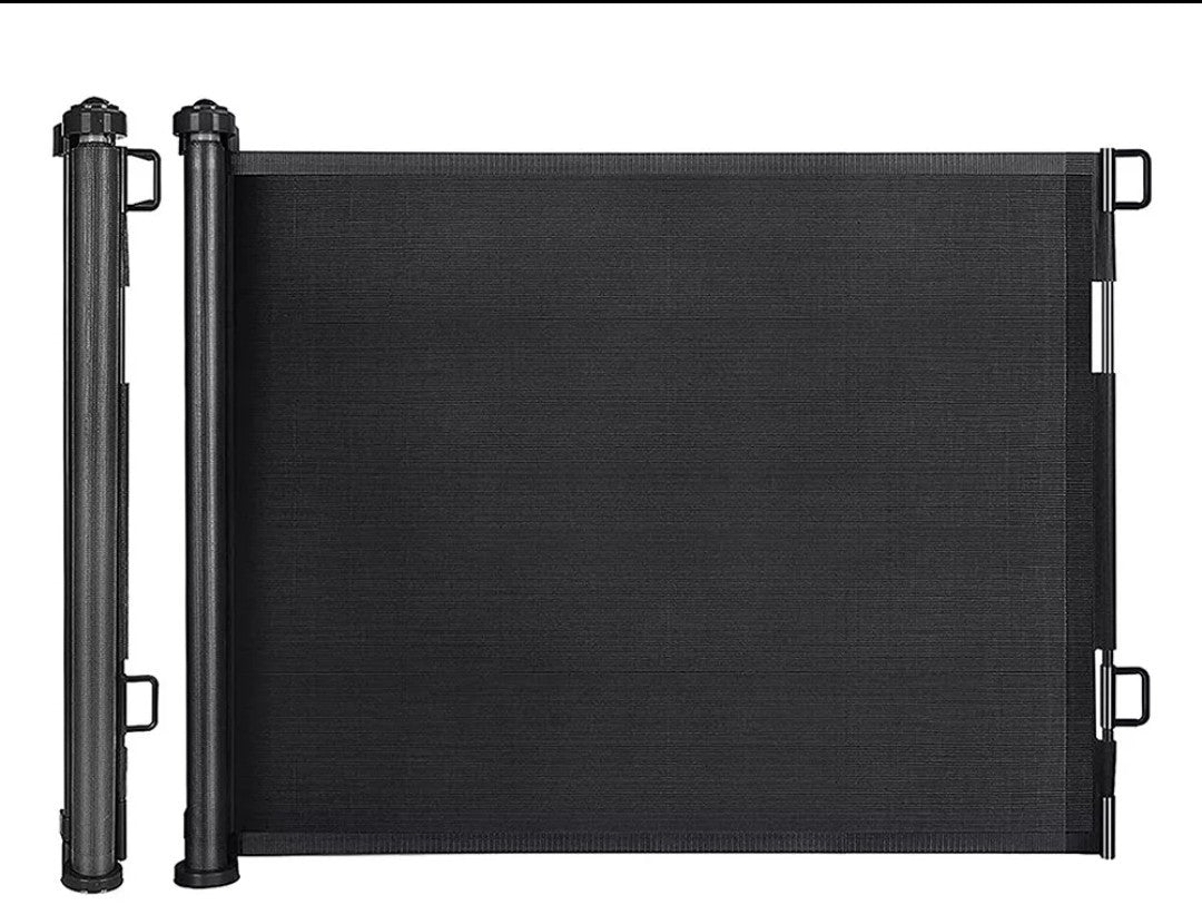 Retractable Pet Dog Gate Safety Guard Folding Baby Toddler Stair Isolation 180cm