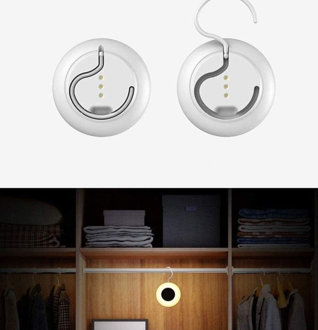 Link2Home Portable Wireless Smart Phone Fast Charging Station with Night Light