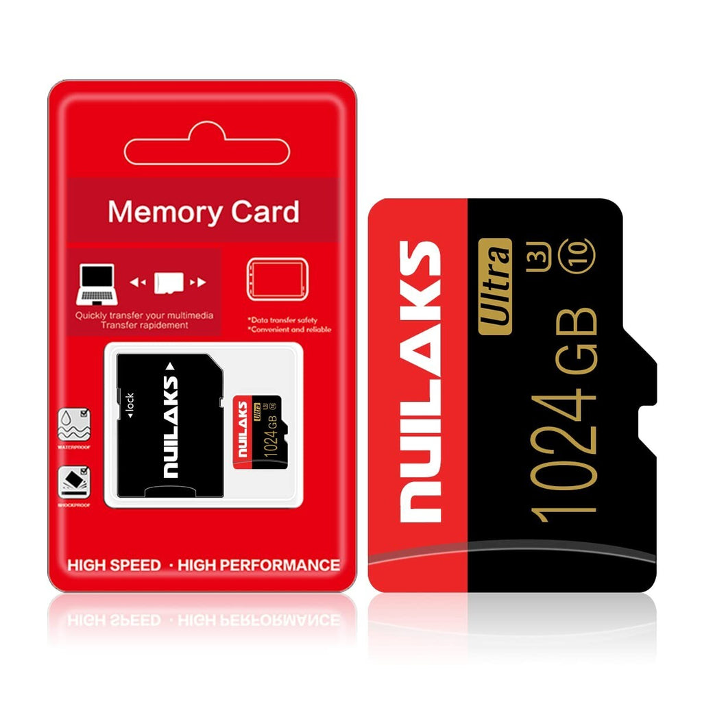 1Tb Micro SD Card Flash Memory Card TF Card Class 10, 1024 GB