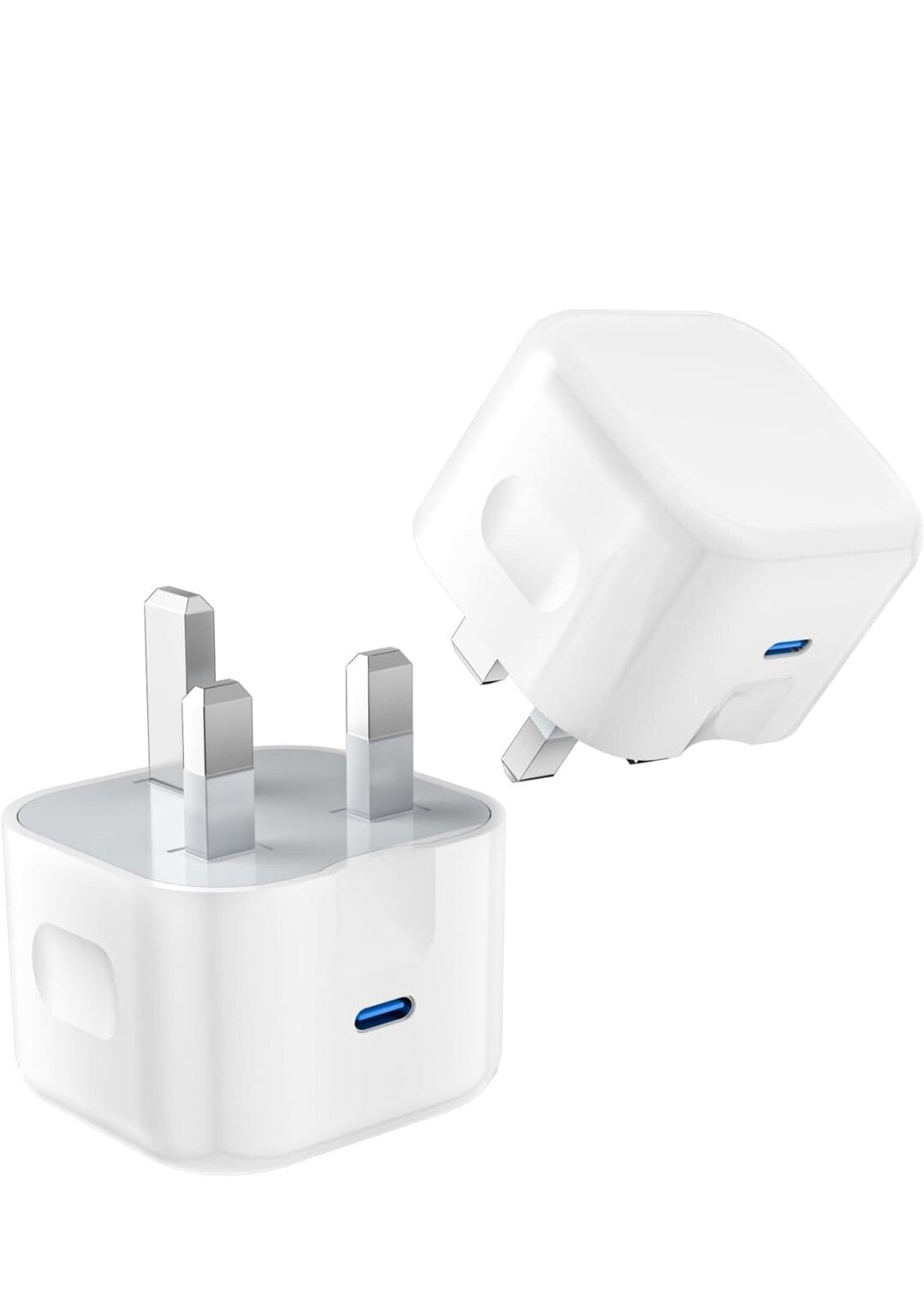 Apple 20W USB Type-C PD UK Power adapter Plug fast charger For Apple & Samsung 