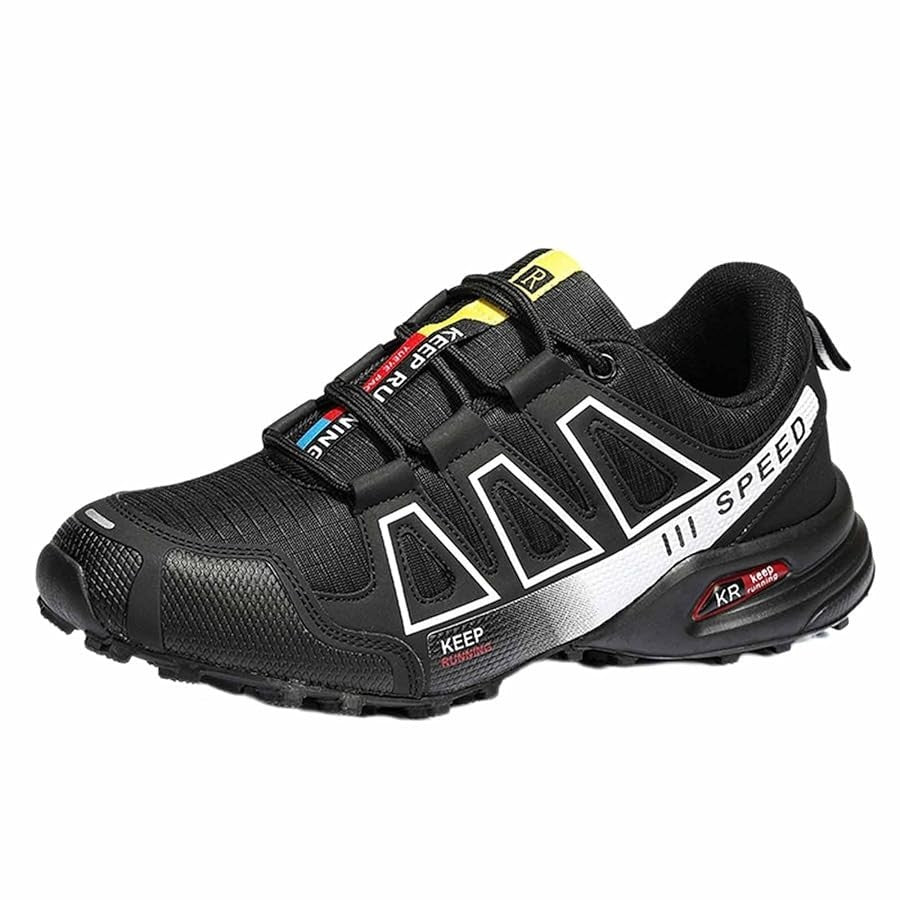 Men‘S Waterproof Hiking Shoes Outdoor Trainers Lace-Up Climbing Shoes Women Trek