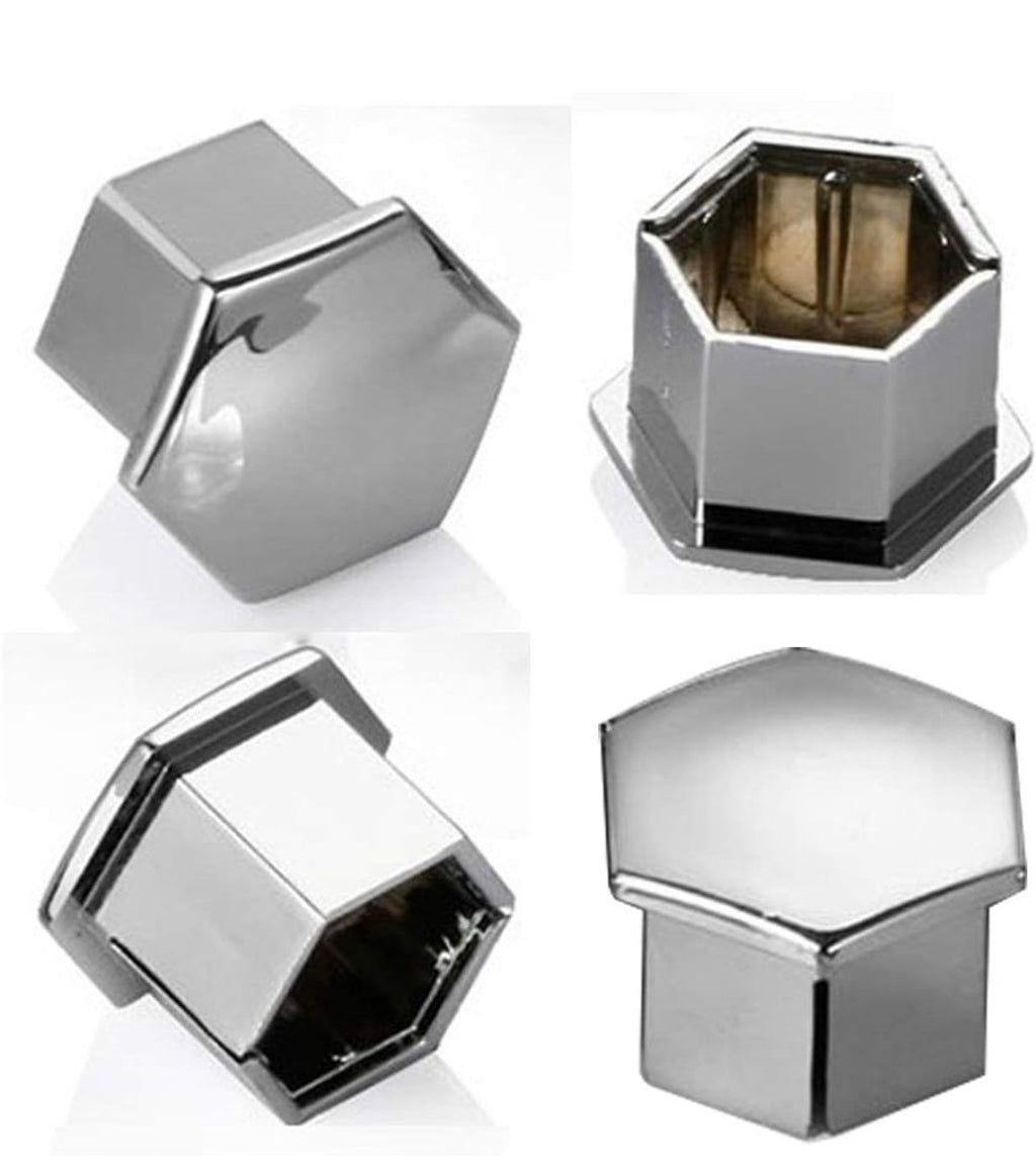 20pcs 21mm Hexagonal Nut Covers,Car Wheel Lug Nut Covers with Removal Tool Wheel