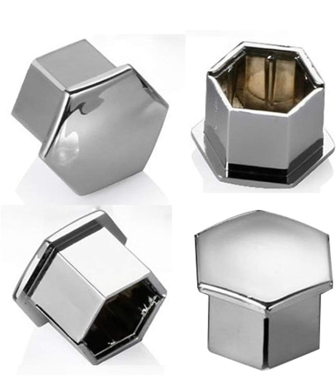 20pcs 21mm Hexagonal Nut Covers,Car Wheel Lug Nut Covers with Removal Tool Wheel
