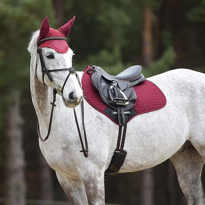 WeatherBeeta Prime Dressage Saddle Pad - White
