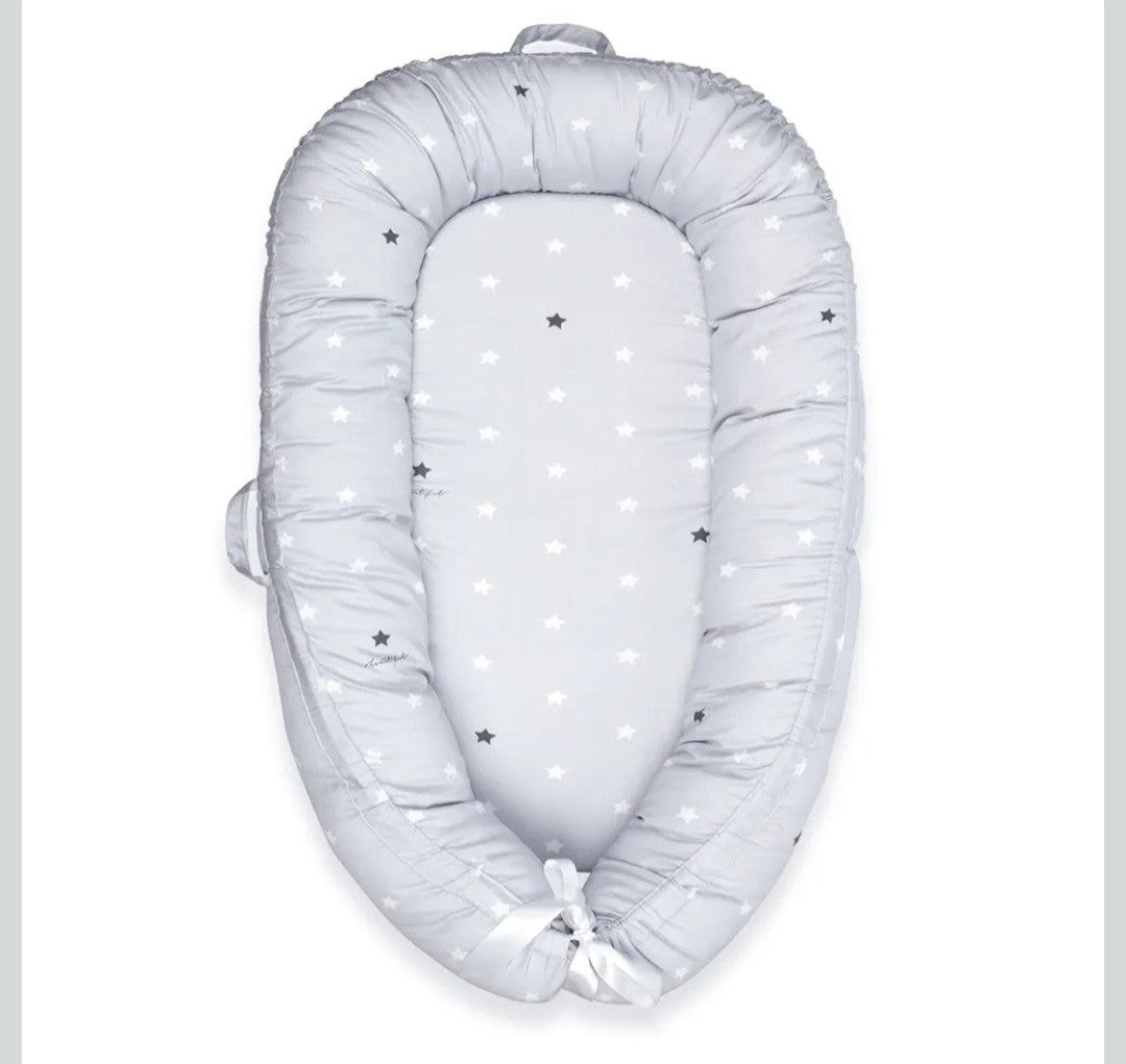 Baby Nest Pod for Newborn, Baby Lounger for 0-12 Months Boys Girls, 100% Cotton