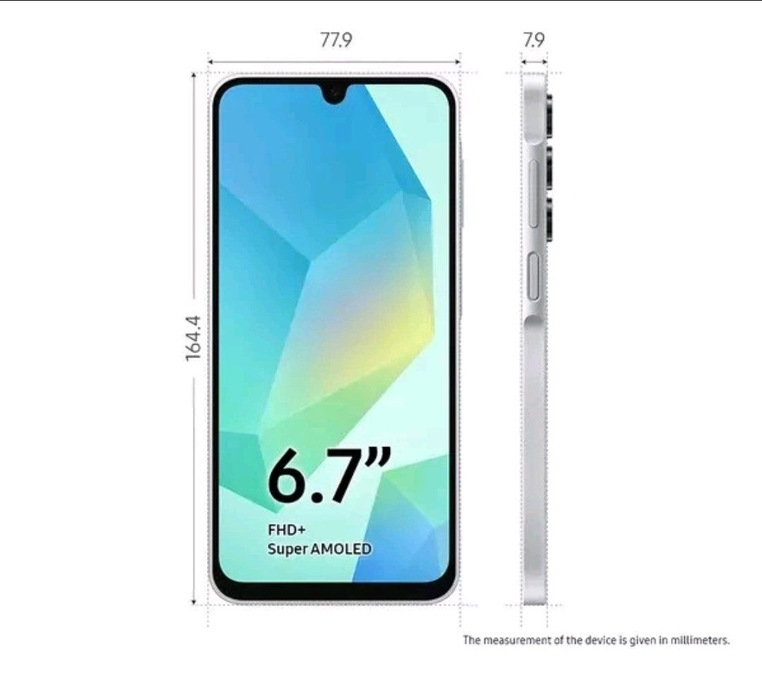 Samsung Galaxy A16 4G 6.7" Smartphone Unlocked 4GB /128GB White 