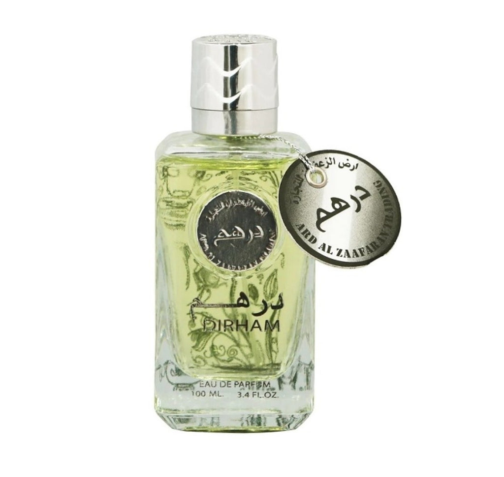 100ML DIRHAM SILVER EDP UNISEX PERFUME SPRAY BY ARD AL ZAAFARAN 100% GENUINE