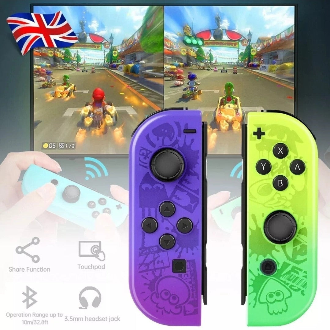 For Nintendo Switch Joy Con Controller Left&Right Wireless Pair Gamepad Joypad