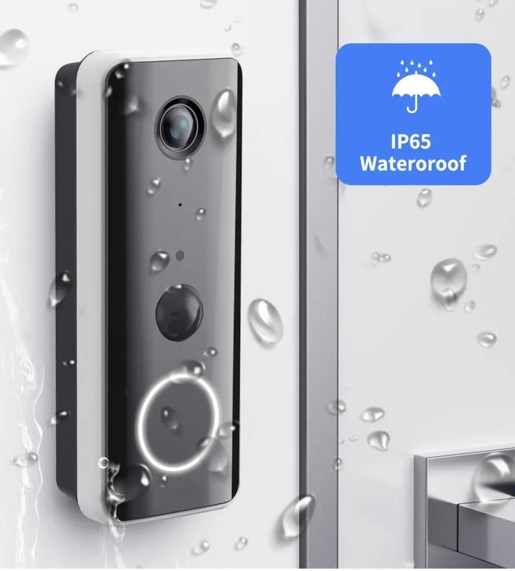 1080P WIFI Smart Video Doorbell Wireless Doorbell Video Intercom,Usb Indoor Chim