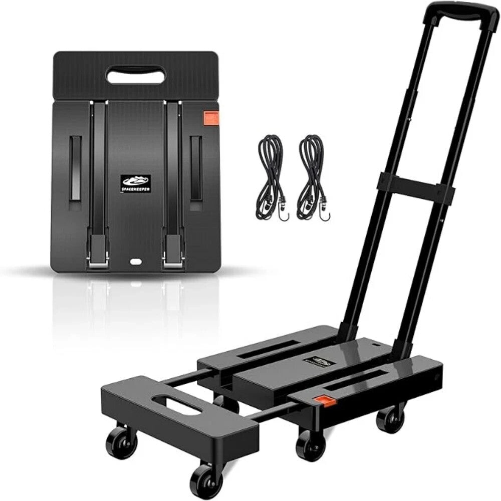 Brand New Heavy Duty Folding Hand Trolley 227 KG 6-Wheel Platform Cart Dolly