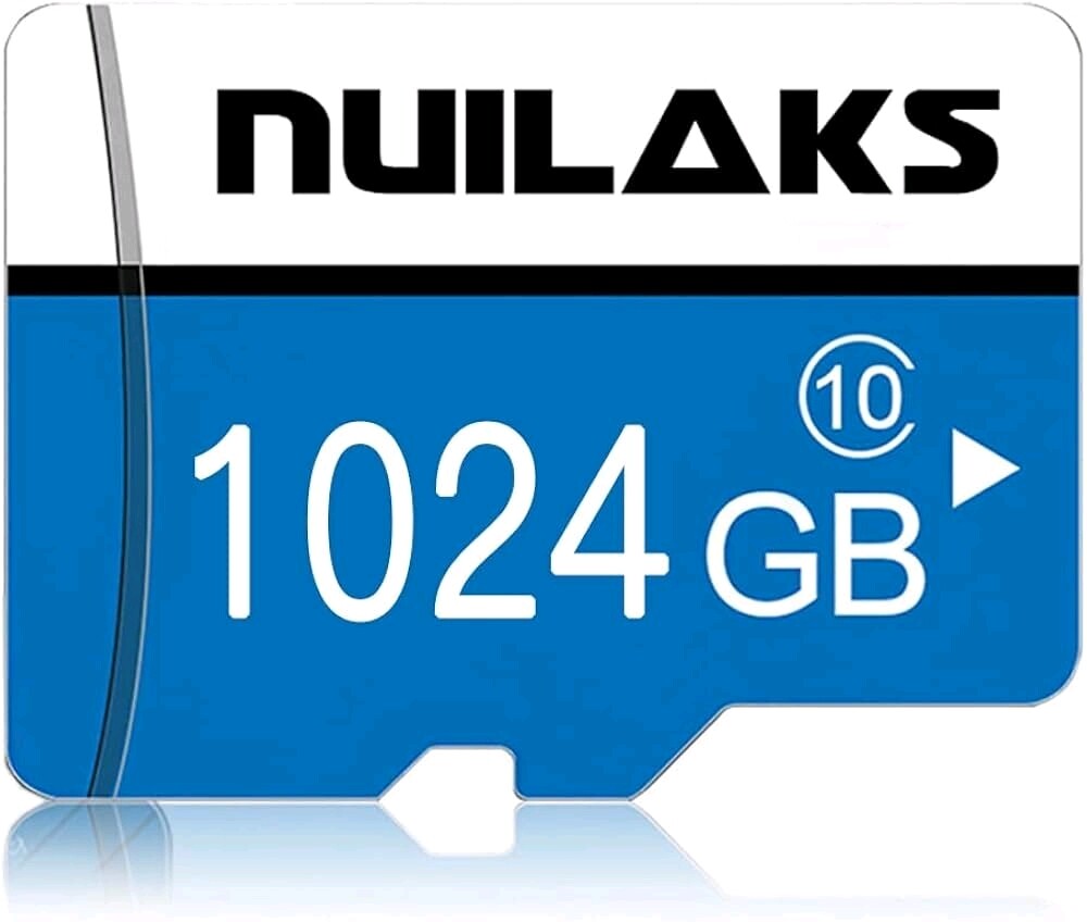 1Tb Micro SD Card Flash Memory Card TF Card Class 10, 1024 GB For Phones-Gaming 