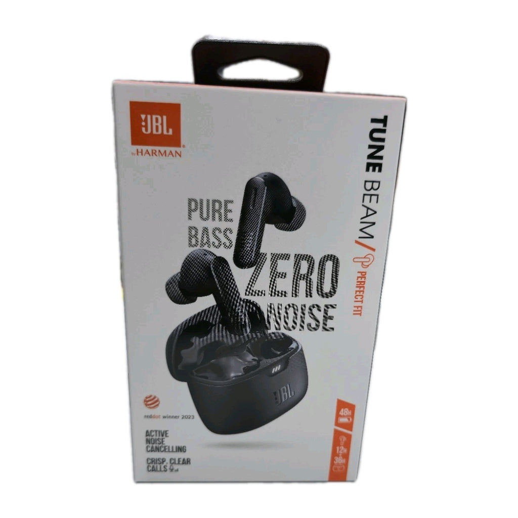 Genuine JBL  Tune Beam Pure Bass Wireless Bluetooth Earbuds,Earphones Black New 