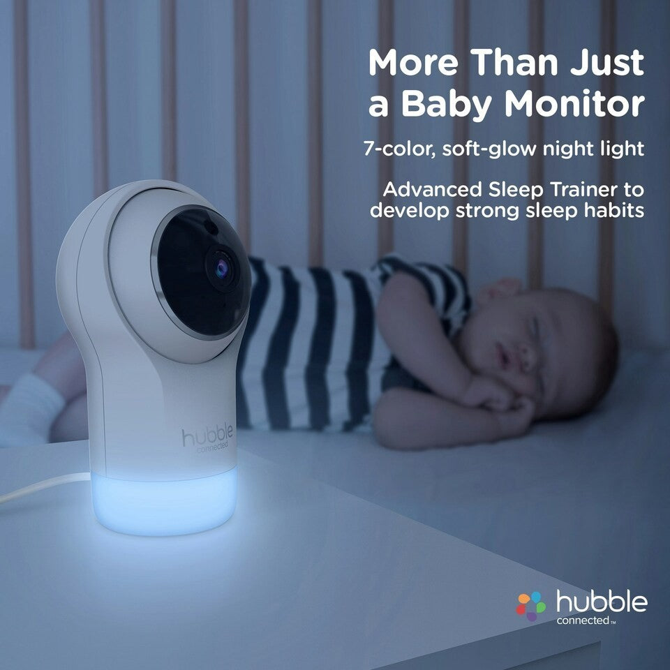 Hubble Nursery View Pro 5" Inch Video Baby Monitor with Remote Pan, Tilt & Zoom