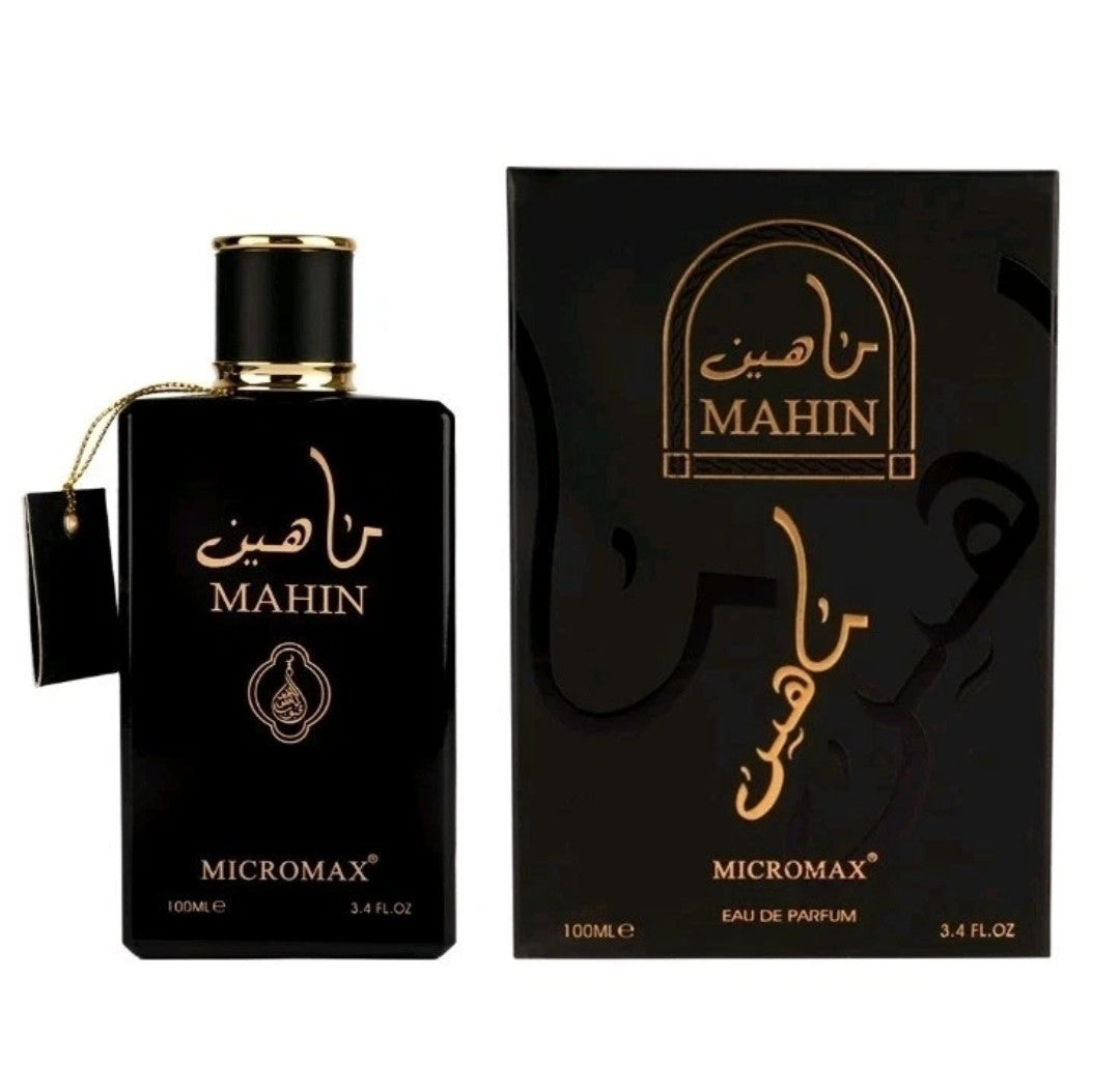 Mahin Premium Arabian Scent by Mahabub – Unisex Eau de Parfum | Long-Lasting Oud