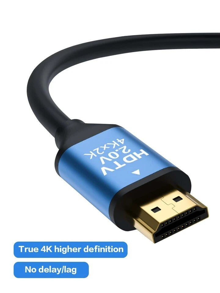 4K HDMI CABLE 2.0v HIGH SPEED GOLD PLATED STRONG LEAD HDTV PREMIUM QUALITY 