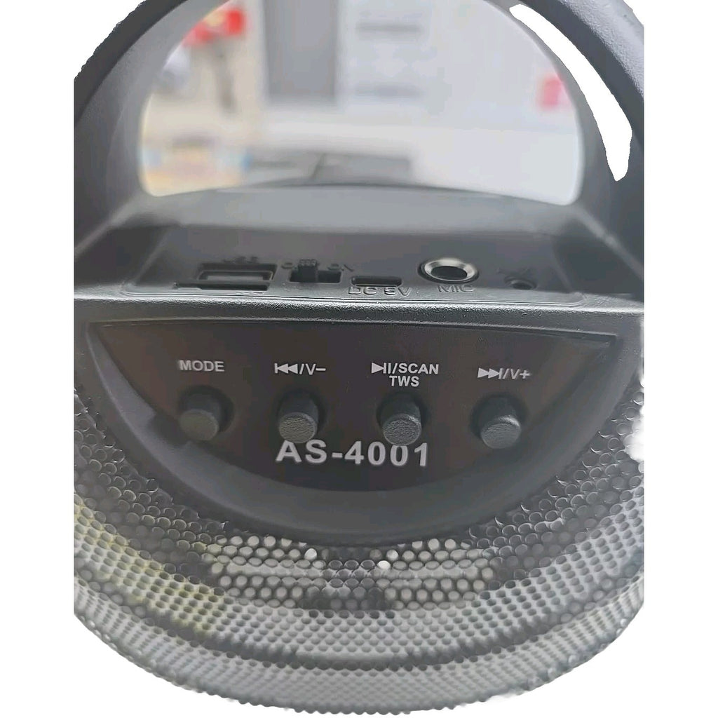 Wireless Bluetooth Speakers As-4001 Black for Home,Desktop Loud Speakers, Stereo