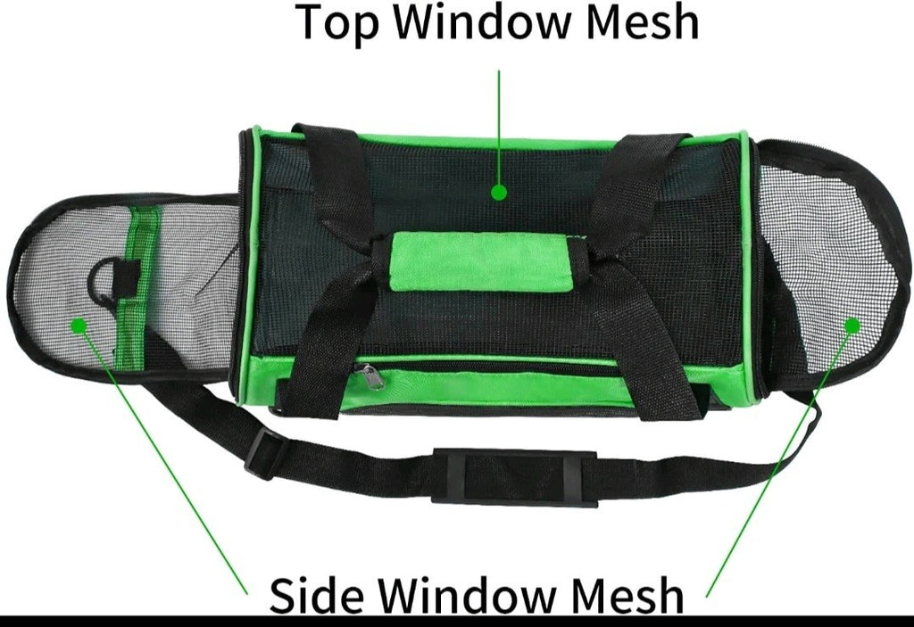 PET CARRIER BAG,PORTABLE SOFT FABRIC FOLDING, DOG/ PUPPY/CAT PET TRAVEL NEW