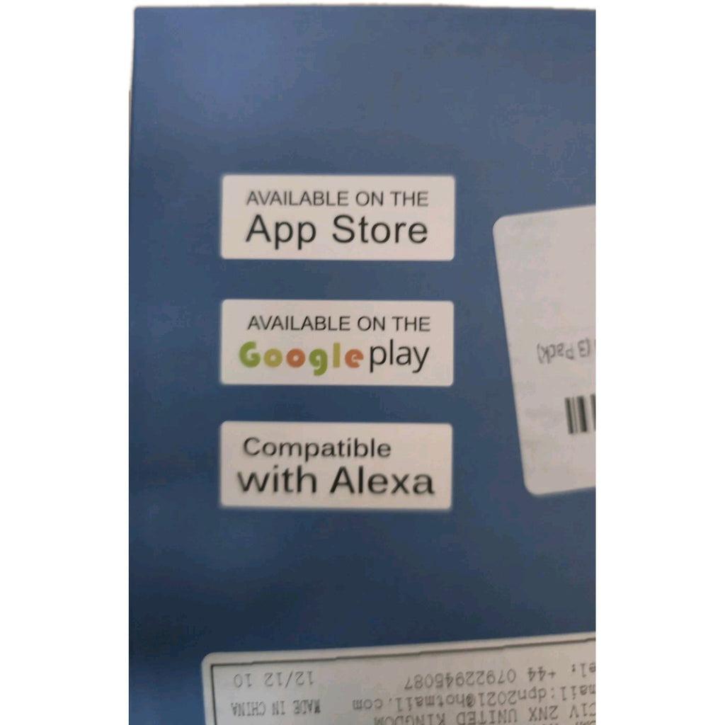 Brand New 3x Smart WiFi Plug Sockets Alexa Google App Voice Control Timer 10A UK