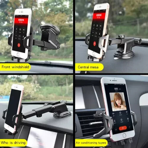 360°Car Phone Holder Universal Mount Mobile Windshield Dashboard/Air Vent desk