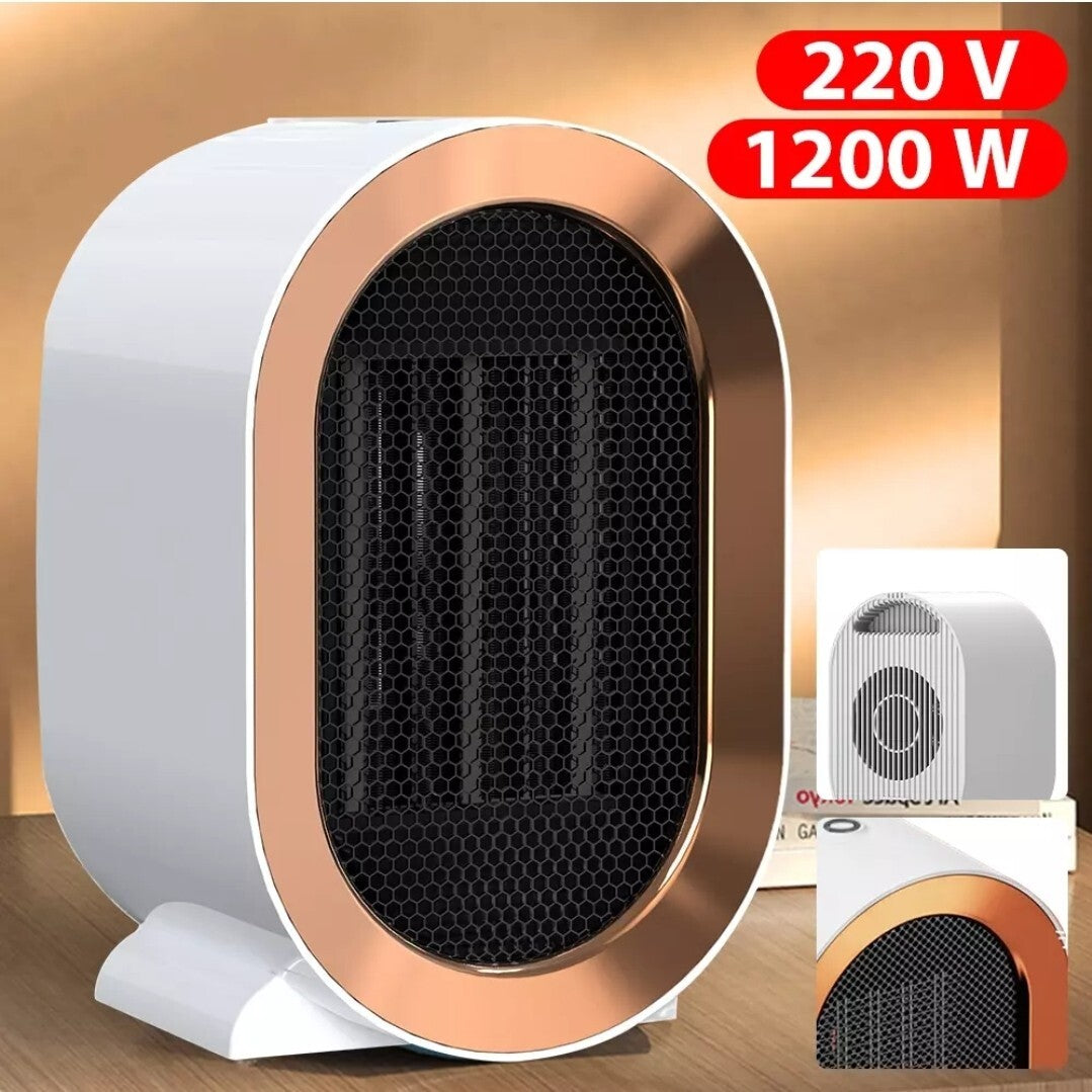 1200W Mini Electric Ceramic Space Heater Portable Heater Warm Fan Home Office Uk