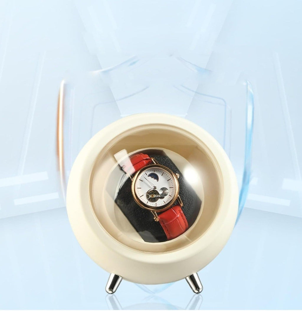 Automatic Rotating Watch Winder Box Display Storage Organizer USB/ Battery Modes