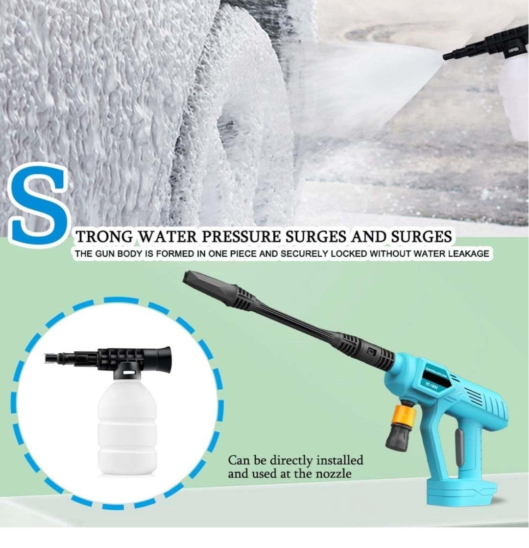 RONTALY (YC-1801) 3 In 1 Nozzle Cordless Pressure Washer + Accessory NO BATTERY 