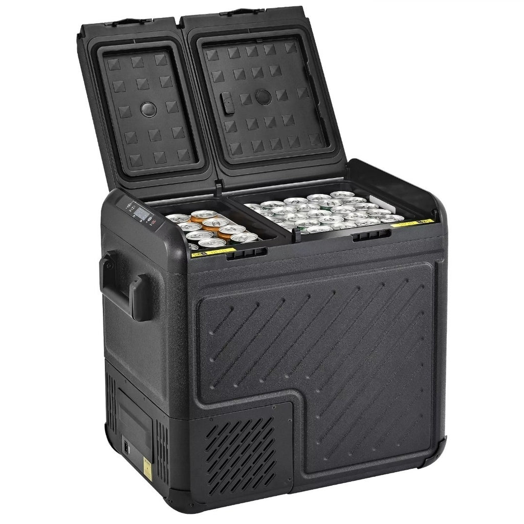 DARTMOOR 45L Dual Zone Car Fridge Freezer Portable Camping Refrigerator Cooler