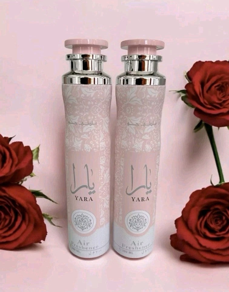 2 PACK Yara Air Freshener (By Lattafa) BRAND NEW 300ml