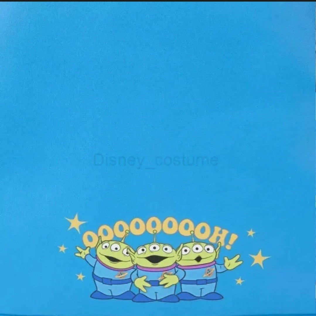 Brand New Loungefly Disney Pixar Toy Story Alien Sequin Cosplay Mini Backpack
