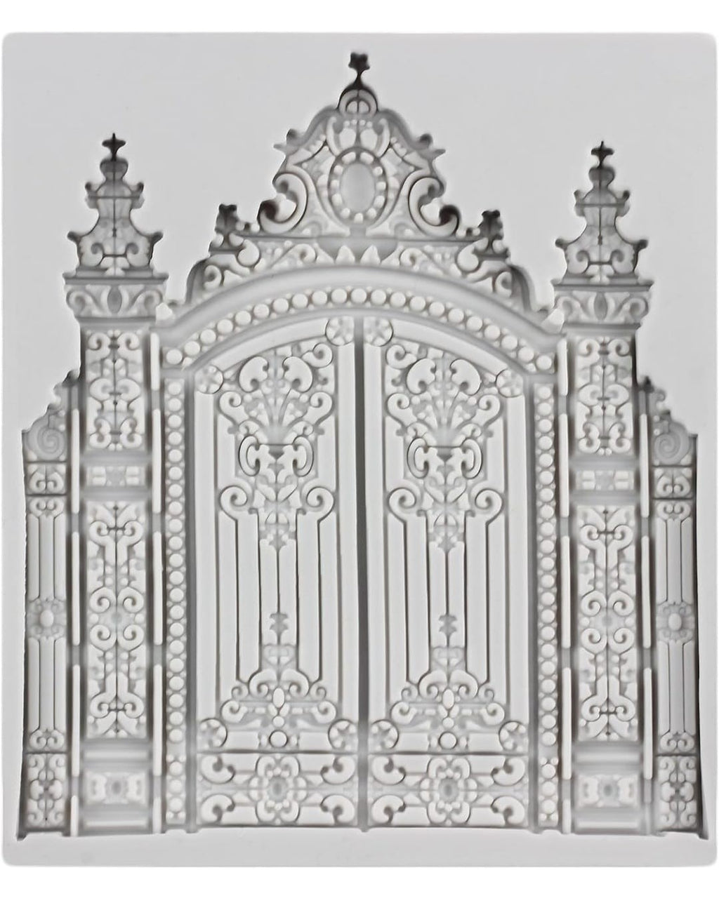 Castle Gate Silicone Fondant Mold For Cake Decorating/ Cupcake Topper 