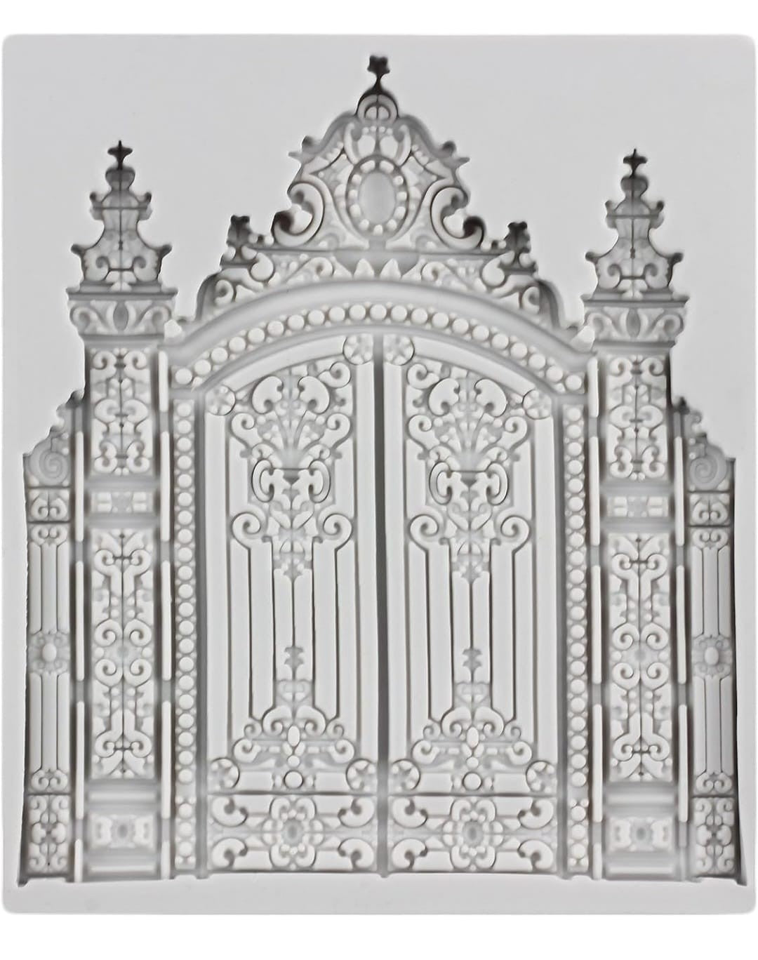 Castle Gate Silicone Fondant Mold For Cake Decorating/ Cupcake Topper 