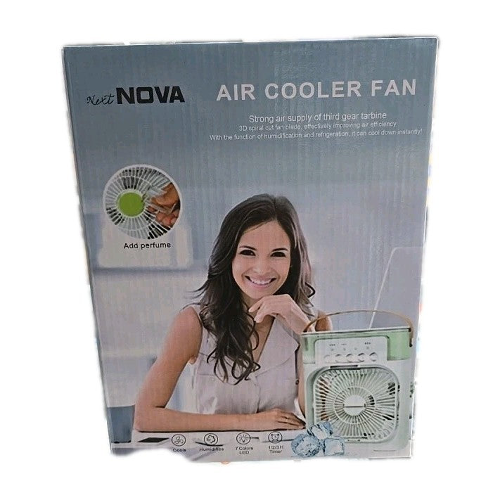 Portable Mini Air Cooler Mist Fan Humidifier – 3-in-1 Cooling Power for Any Room