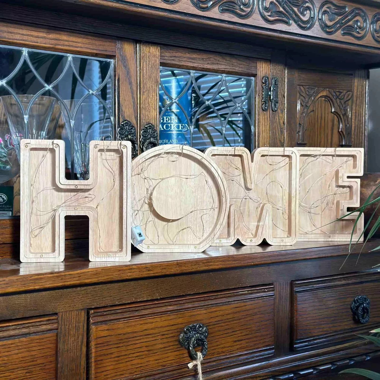 Wooden Letter Money Box A-Z - Standing Letters & Symbols Coin Saving Boxes
