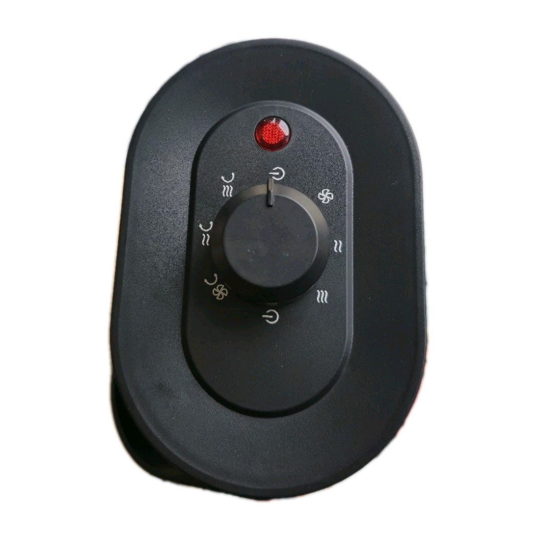 Electric Oscillating Portable Fan Heater with Overheating & Tip-Over Heater Home