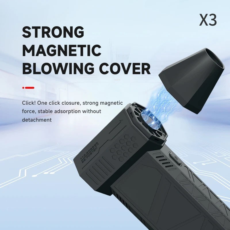 Super Power Turbo Fan T9 | Rechargeable Cordless Air Duster & Blower Cleaner Fan