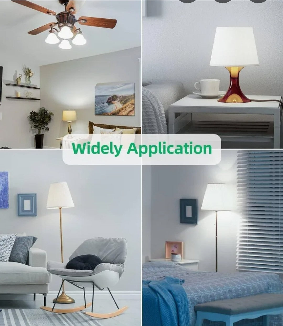 E27 LED Bulb X6 Cool White 9W (60W Eqv) 6000K 806lm A60 Standard Screw Light