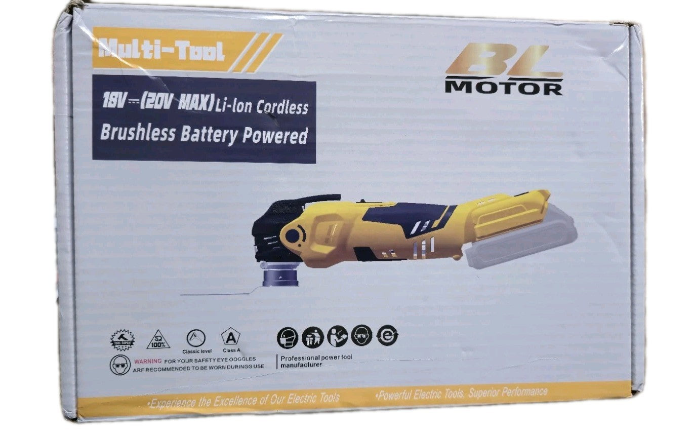 20V Cordless Brushless Multi-Function Oscillating Tool | 5-Speed | Li-Ion Powere
