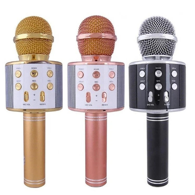 Girls & Boys Toys Age 3-12, Gifts for 3-10 Year Old Microphone Bluetooth Speaker