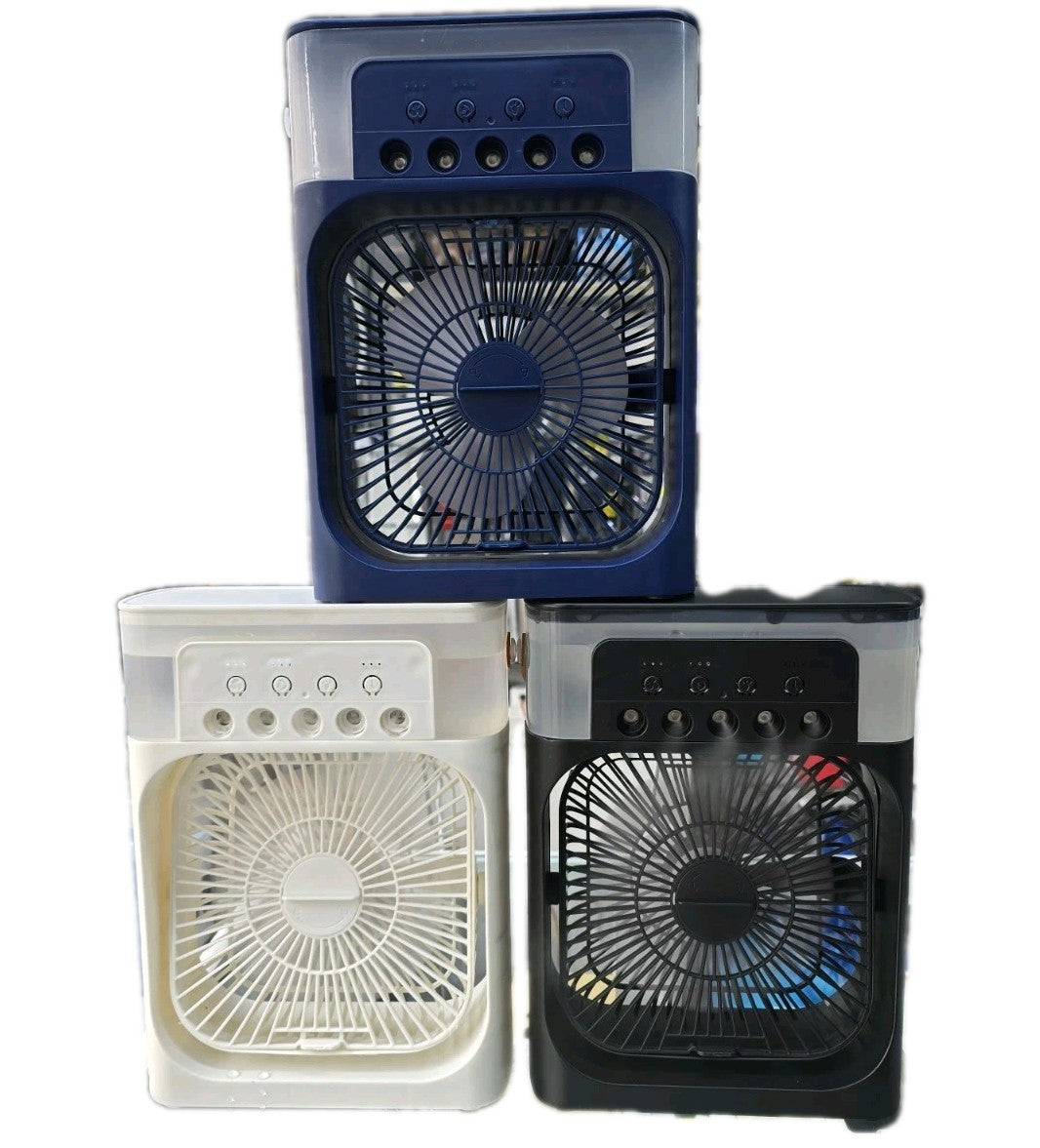 Portable Mini Air Cooler Mist Fan Humidifier – 3-in-1 Cooling Power for Any Room